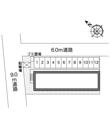 ★手数料０円★安城市姫小川町　月極駐車場（LP）